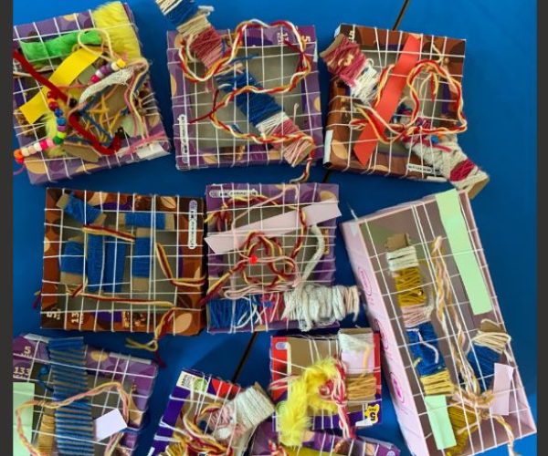 Art weaving creations class 1