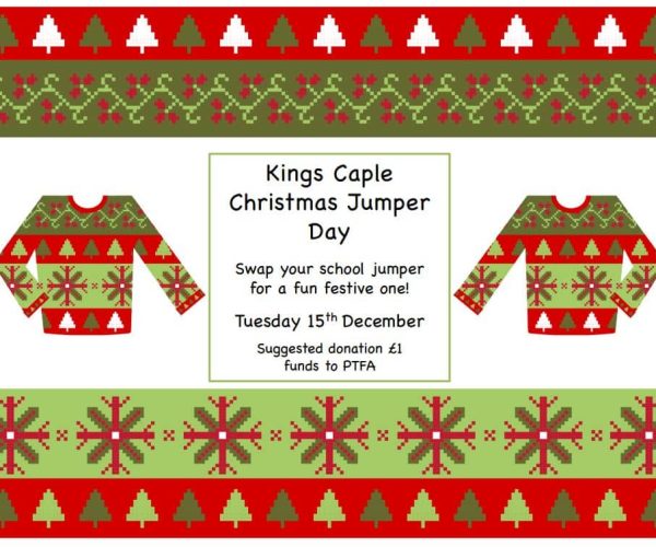 Christmas Jumper Day at KCPA 2020