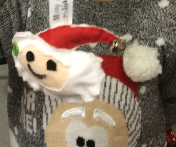 Christmas hanging