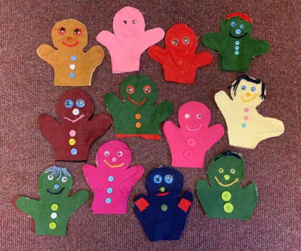 Hand Puppets Class 1