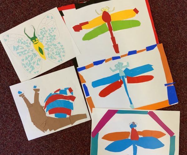Minibeast art class 1
