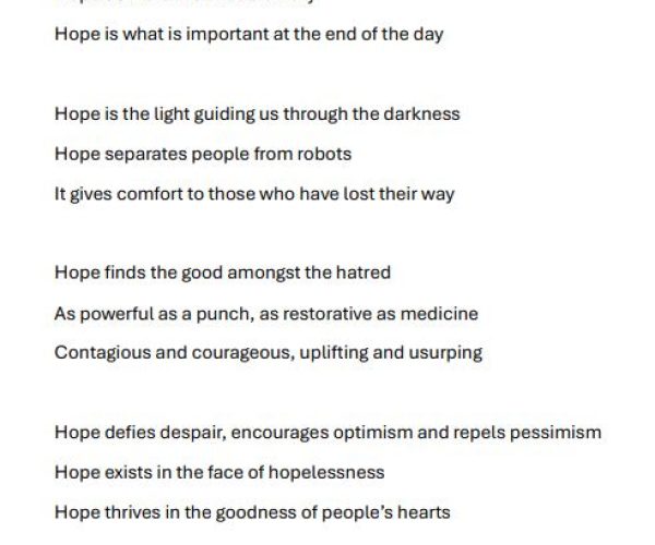 Poem - S W-F June 2025