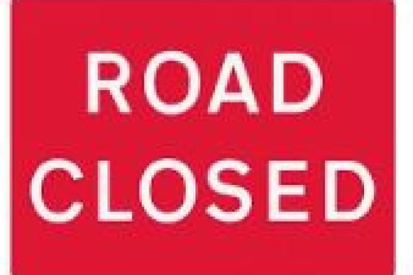 Road closed