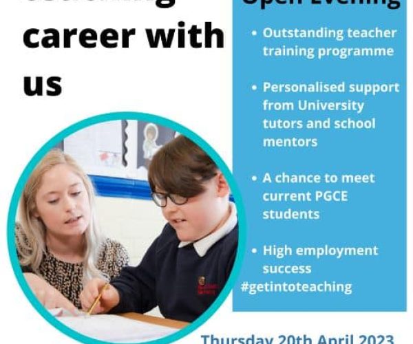 School Direct Open Evening April 2023