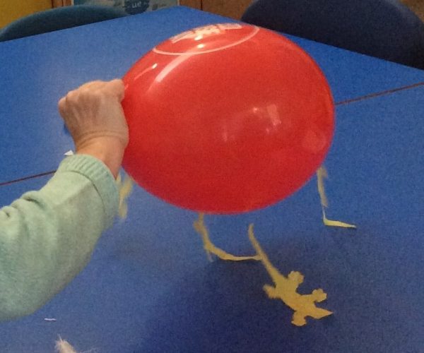 Science experiment - static class 1